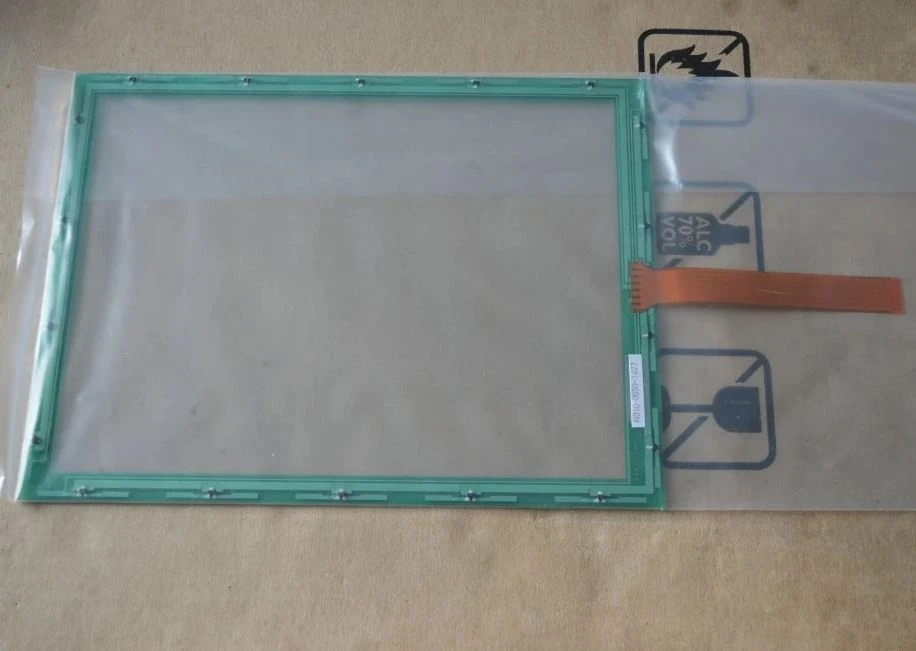 Fujitsu pekskärm Pekskärm Pekglas TP HMI N010-0550-T627 10.4" 7-linjers resistiv pekskärmsöverlagring