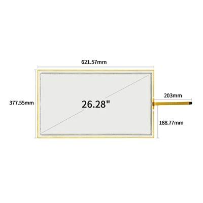 26,28 tum 3M pekskärm 98-0003-0098-9